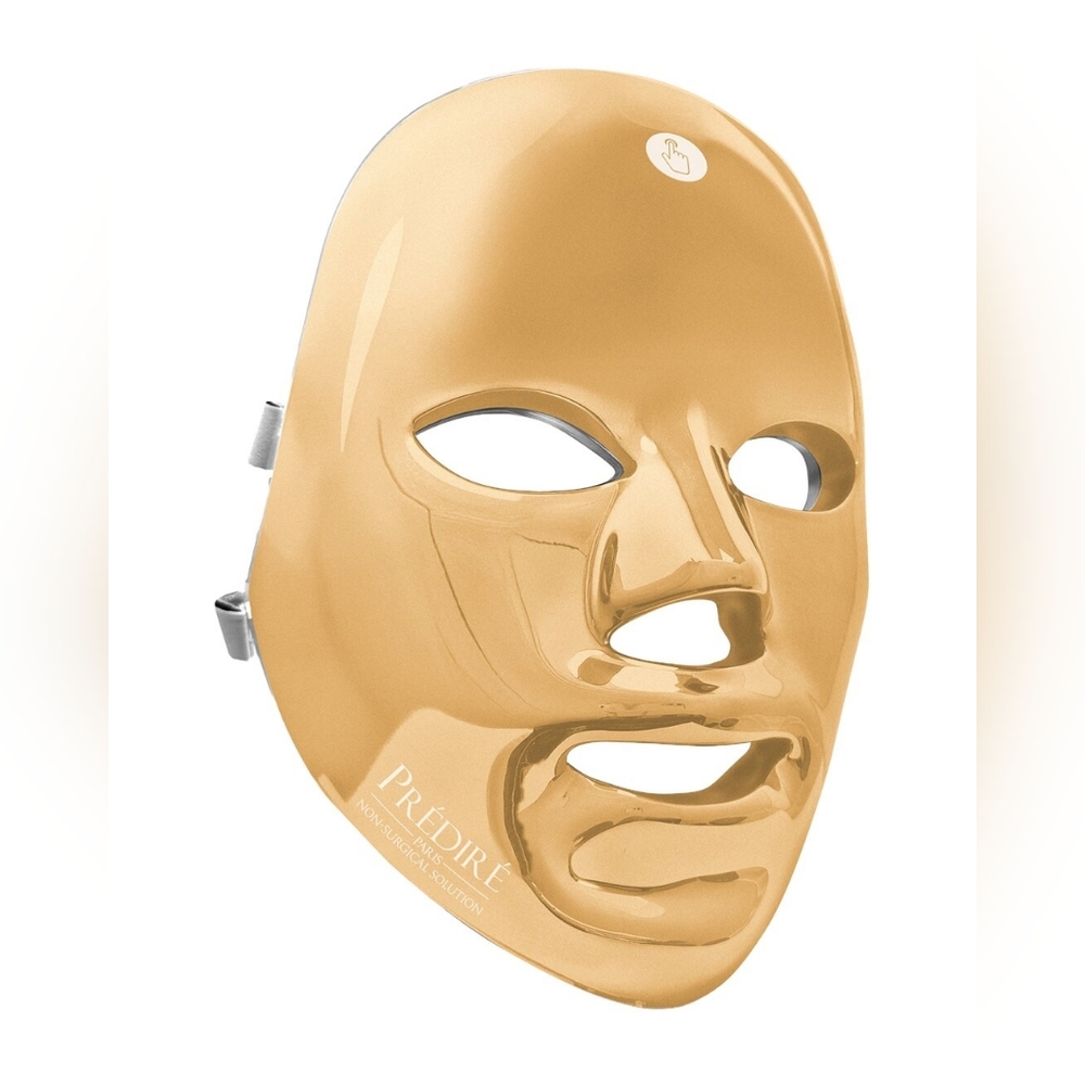 Predire Gold LED Facial Mask with Adjustable Straps